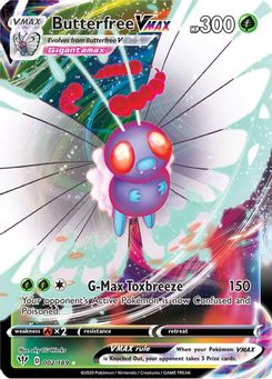 2. Butterfree VMAX, 2, Holo