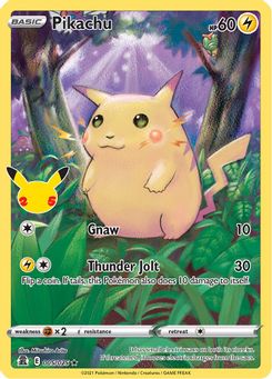 5. Pikachu, 5, Holo