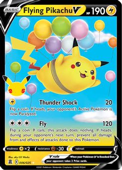 6. Flying Pikachu V, 6, Holo