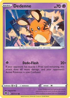 7. Dedenne, TG07, Holo