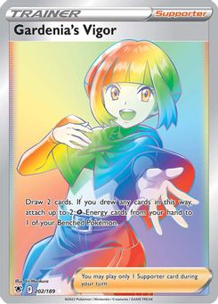 6. Gardenia's Vigor, 202, Holo Rainbow