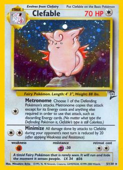 5. Clefable, 5, Holo