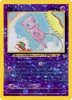 1. Mew, 1, Reverse Holo