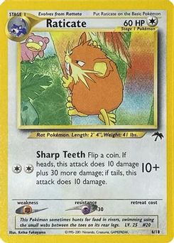 6. Raticate, 6, Normal