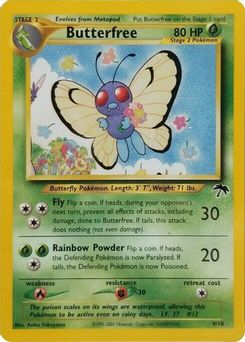 9. Butterfree, 9, Normal