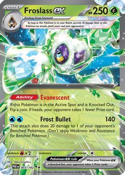 5. Froslass ex, 003, Holo