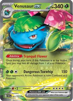 1. Venusaur ex, 001, Holo