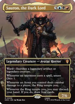 Sauron, the Dark Lord (Borderless)
