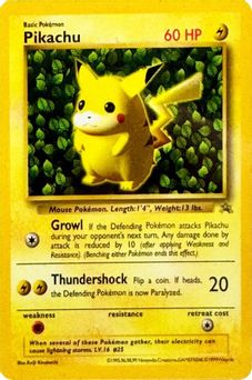 Ivy Pikachu (English Gray Star) 025