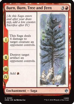 Burn, Burn, Tree and Fern