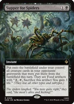 Supper for Spiders (Extended Art)