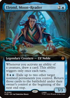 Elrond, Moon-Reader (Extended Art)