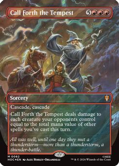 Call Forth the Tempest (Borderless) (Surge Foil)