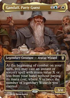 Gandalf, Party Guest (Borderless)