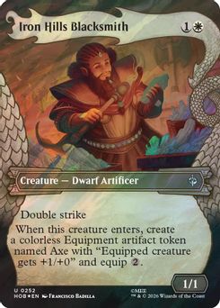 Iron Hills Blacksmith (Showcase) (Surge Foil)