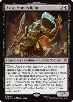 Azog, Moria's Ruin