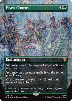 Elven Chorus (Borderless)