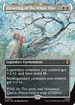 Flowering of the White Tree (Borderless)