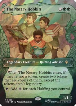 The Notary Hobbits (Showcase) (Surge Foil)