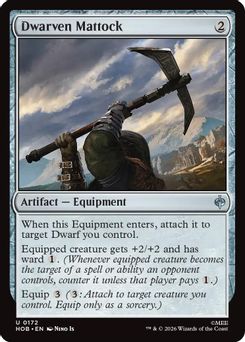Dwarven Mattock