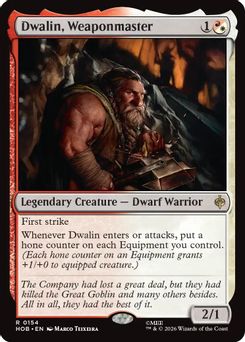 Dwalin, Weaponmaster