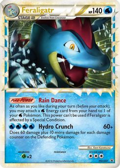 7. Feraligatr, HGSS07, Holo