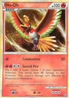 1. Ho-Oh, HGSS01, Holo
