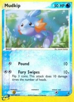 5. Mudkip, 10, Reverse Holo