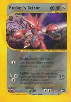 1. Rocket’s Scizor, 4, Normal