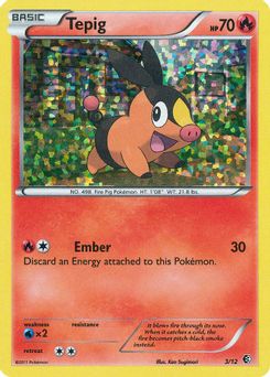 3. Tepig, 3, Holo