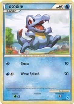 1. Totodile, 1, Normal