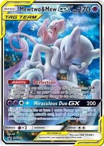 Mewtwo and Mew GX SM191
