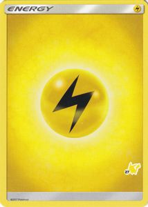 Lightning Energy 27 Pikachu Stamped