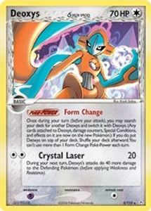 Deoxys Delta Species Normal Forme