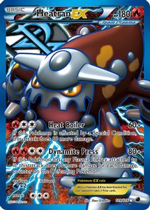 Heatran EX Team Plasma Full Art