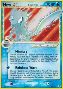 Mew Star Delta Species