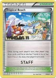 Tropical Beach BW28 Worlds 11 Staff