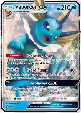 Vaporeon GX — Vaporeon GX Special Collection card image