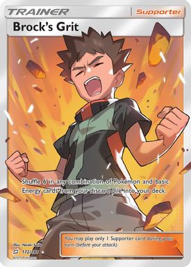 Brock's Grit — Full Art card image