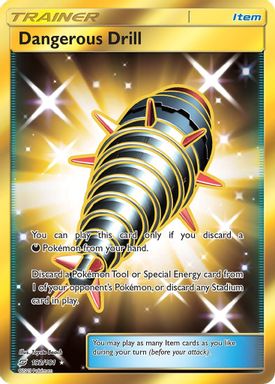 Dangerous Drill — Secret Full Art card image