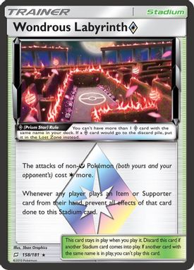 Wondrous Labyrinth-Holo card image