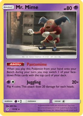 Mr. Mime-Holo card image