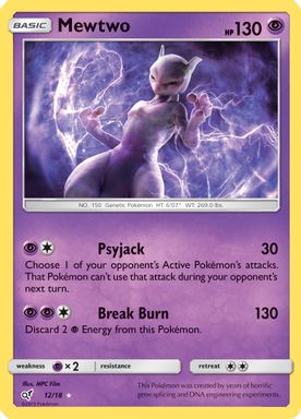 Mewtwo-Holo card image