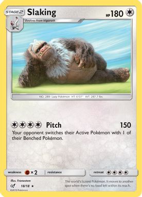 Slaking-Holo card image