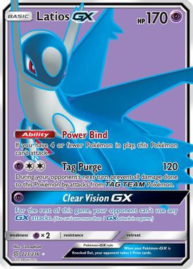 Latios GX — Full Art card image