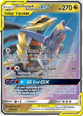 Garchomp & Giratina GX card image