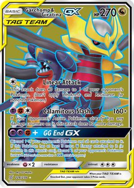 Garchomp & Giratina GX — Full Art card image