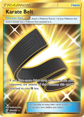 Karate Belt — Secret Full Art card image