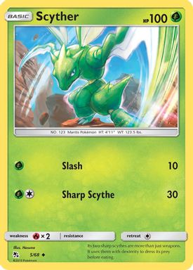 Scyther-Reverse Foil card image