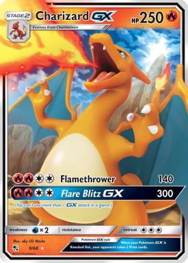 Charizard GX card image